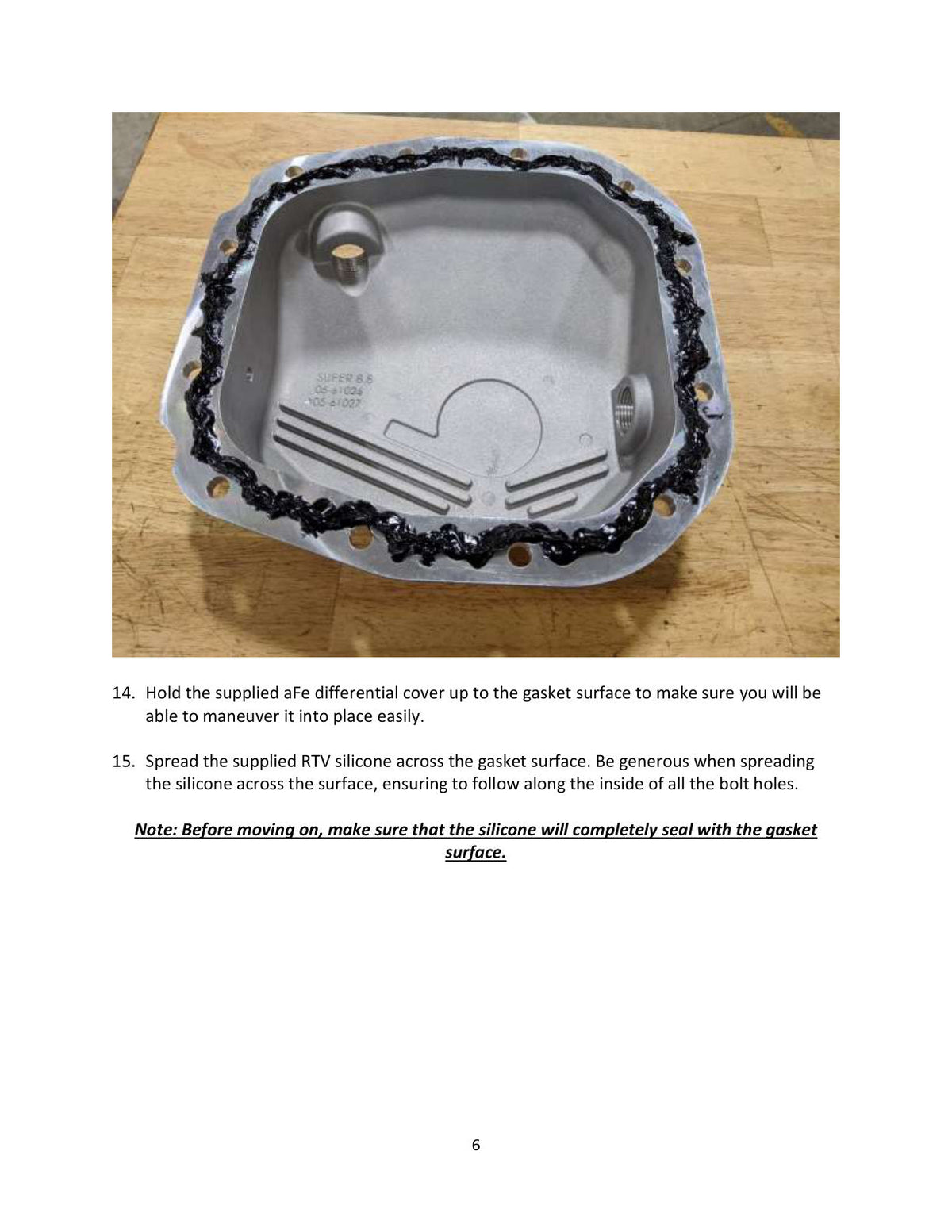 aFe Street Series Rear Differential Cover Raw w/ Fins 15-19 Ford F-150 (w/ Super 8.8 Rear Axles)
