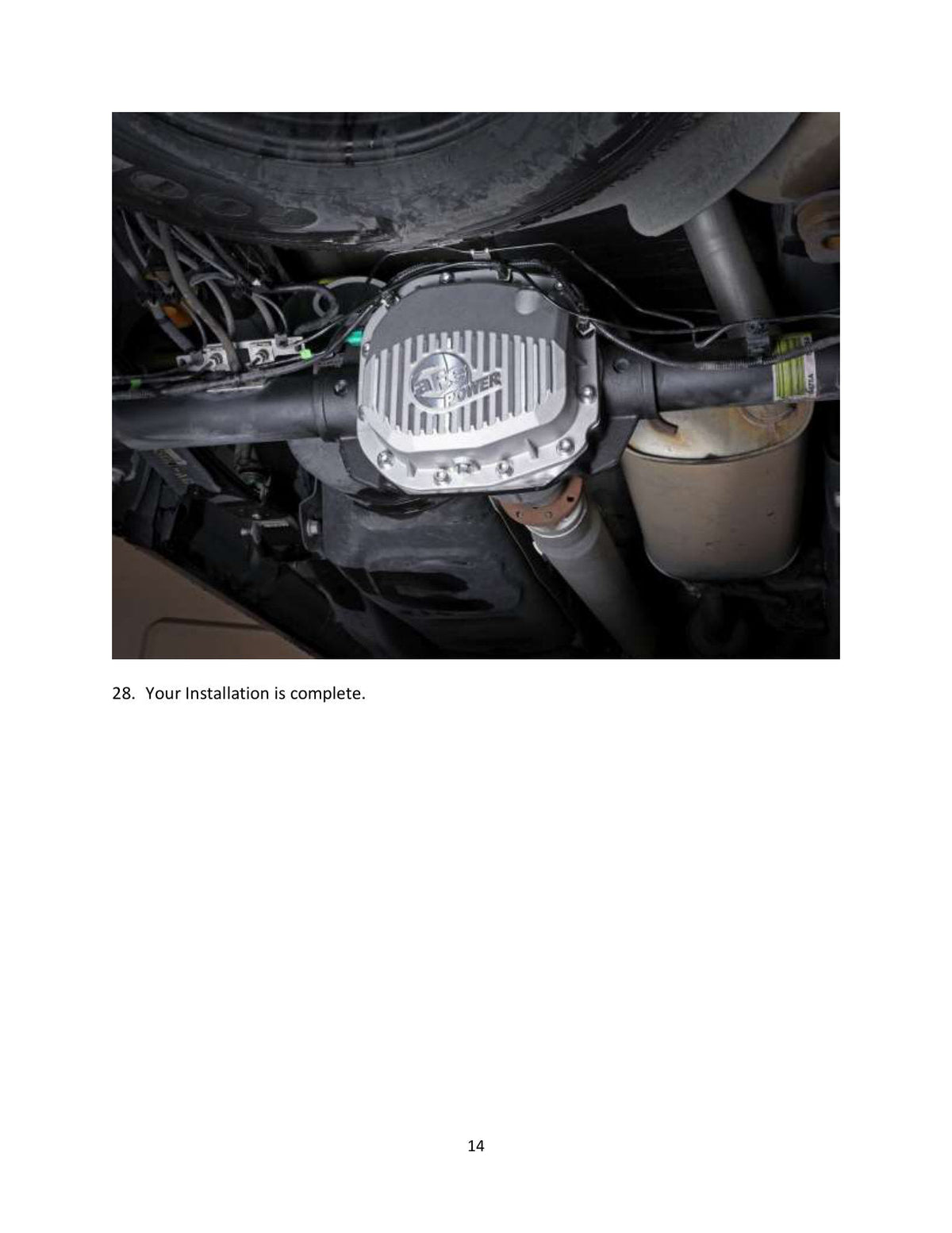 aFe Street Series Rear Differential Cover Raw w/ Fins 15-19 Ford F-150 (w/ Super 8.8 Rear Axles)