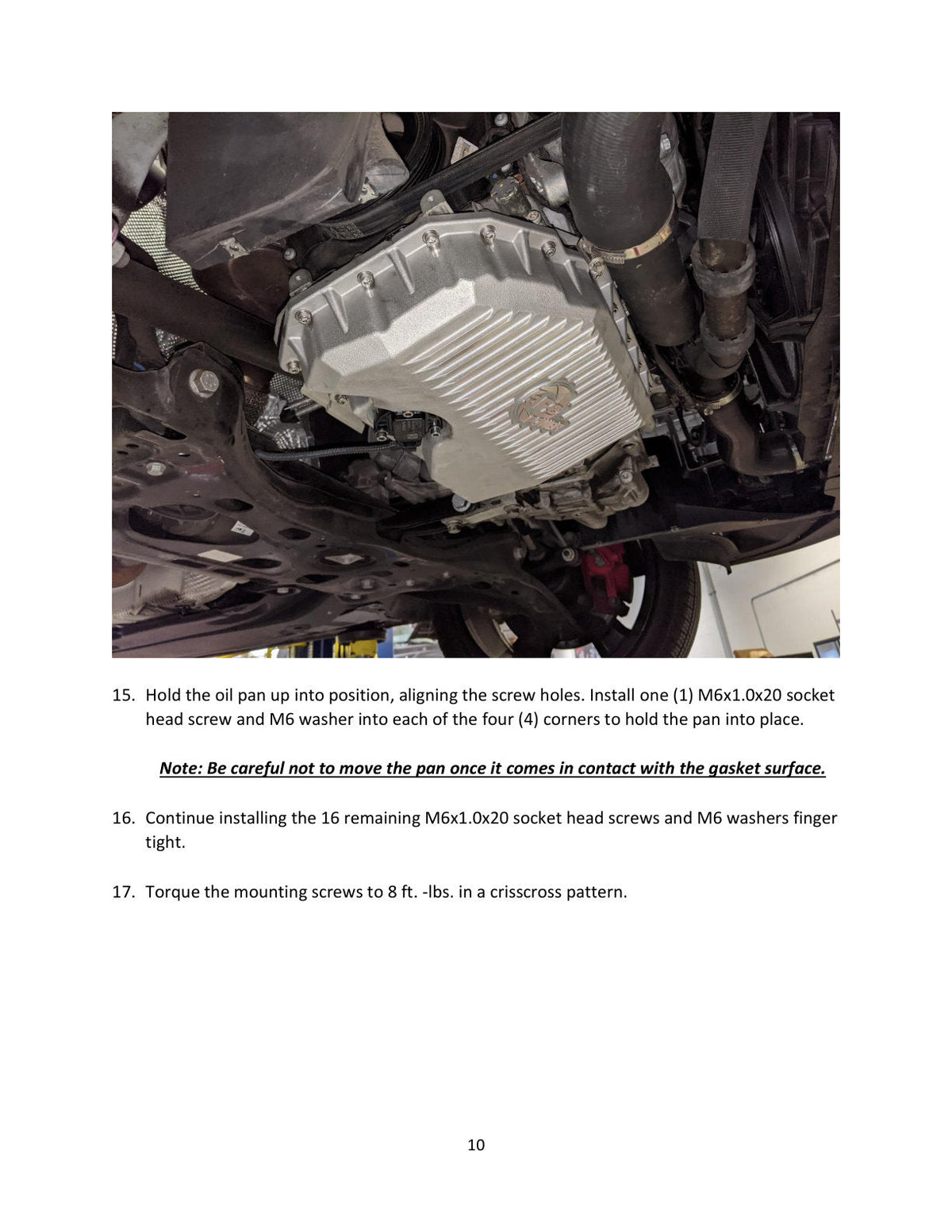 aFe 05-19 VW 1.8L/2.0L w/ Oil Sensor Engine Oil Pan Black POWER Street Series w/ Machined Fins