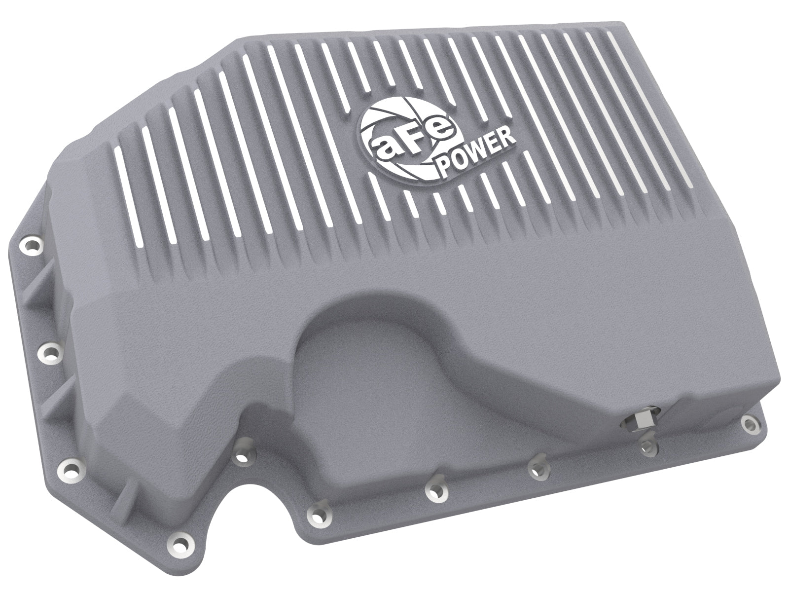 aFe 05-19 VW 1.8L/2.0L w/o Oil Sensor Engine Oil Pan Raw POWER Street Series w/ Machined Fins