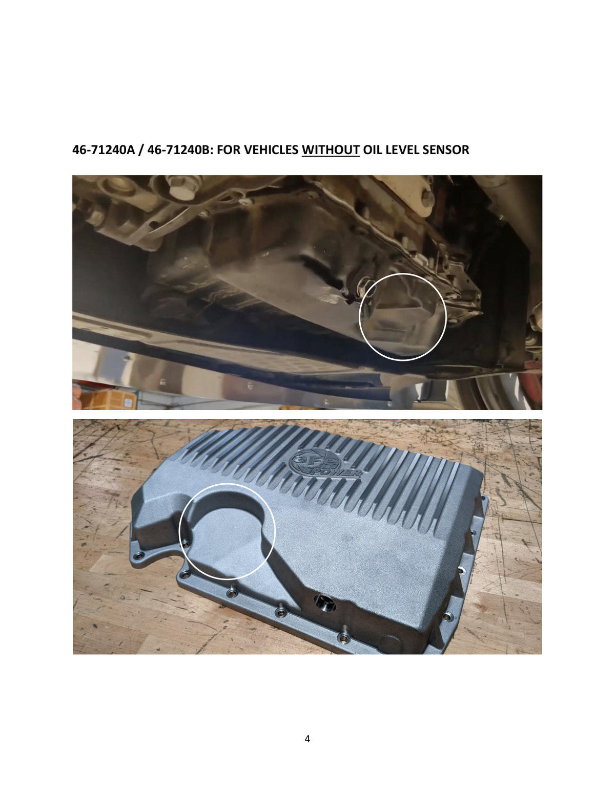aFe 05-19 VW 1.8L/2.0L w/o Oil Sensor Engine Oil Pan Black POWER Street Series w/ Machined Fins