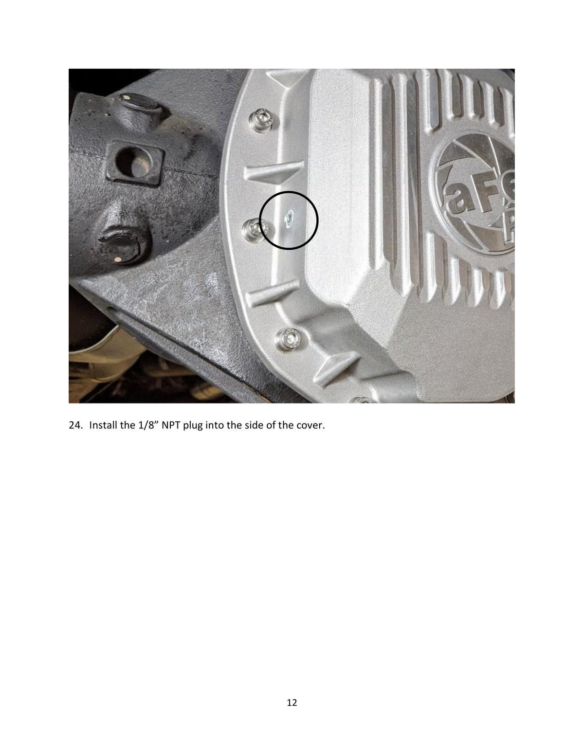 aFe 2020 Chevrolet Silverado 2500 HD Rear Differential Cover Black ; Pro Series w/ Machined Fins