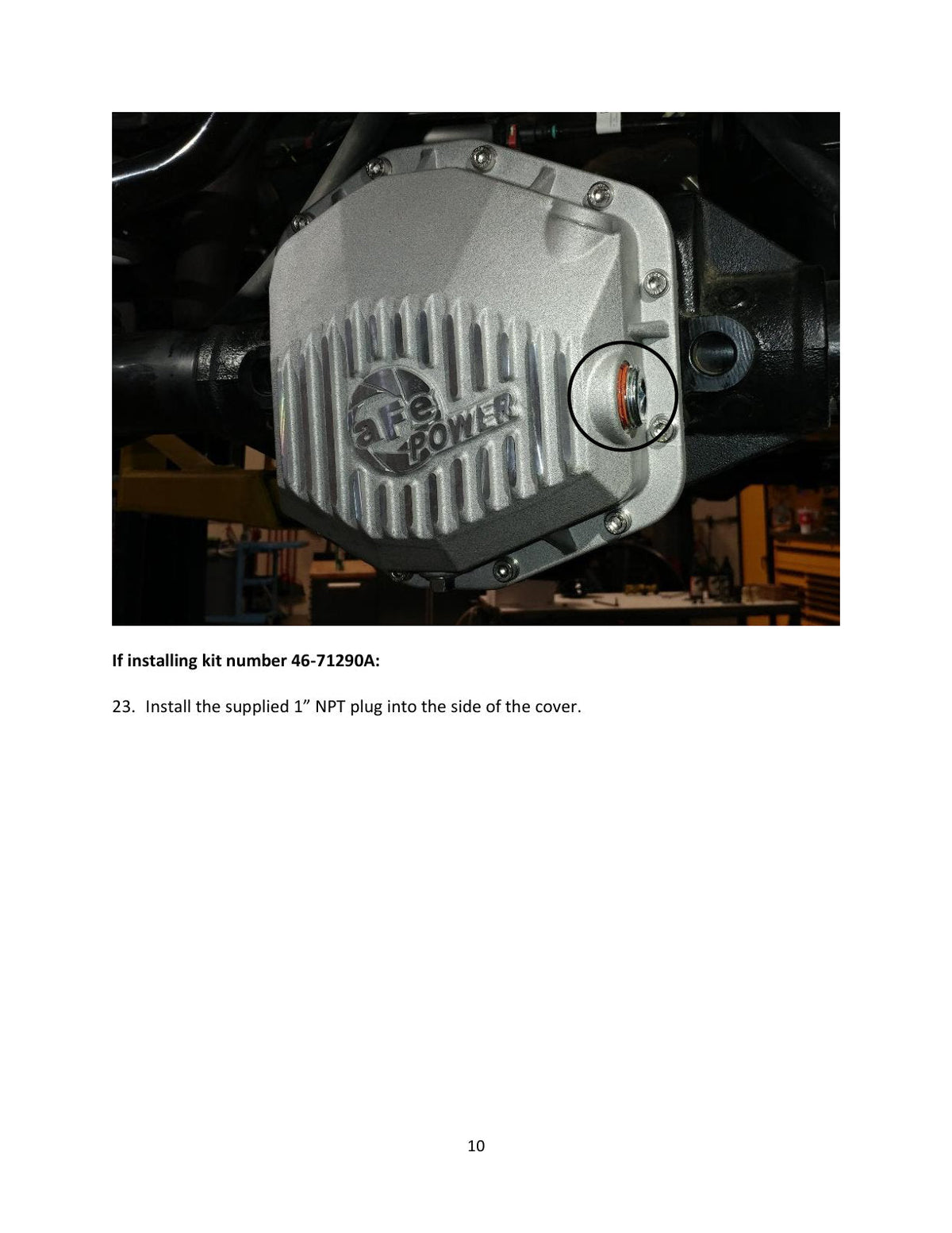 aFe POWER 2021 Ford Bronco w/ Dana M220 Differential Cover Raw Street Series w/ Machined Fins