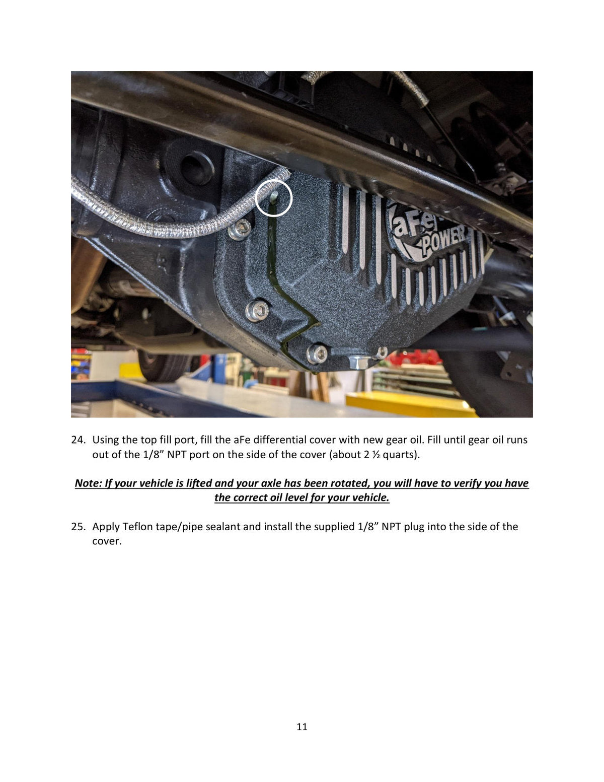 aFe POWER 2021 Ford Bronco w/ Dana M220 Differential Cover Raw Street Series w/ Machined Fins
