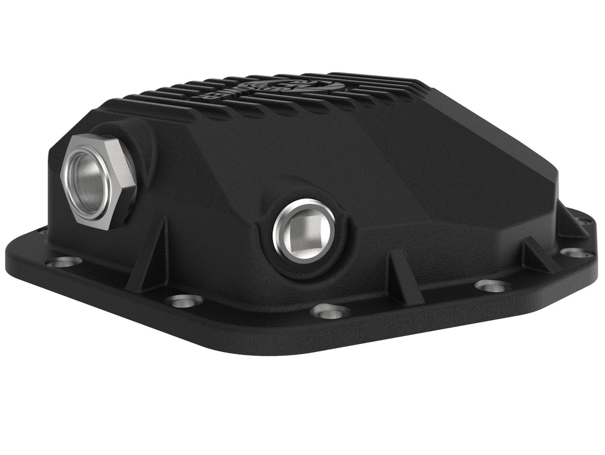 aFe POWER 2021 Ford Bronco w/ Dana M220 Differential Cover Black Street Series w/ Machined Fins