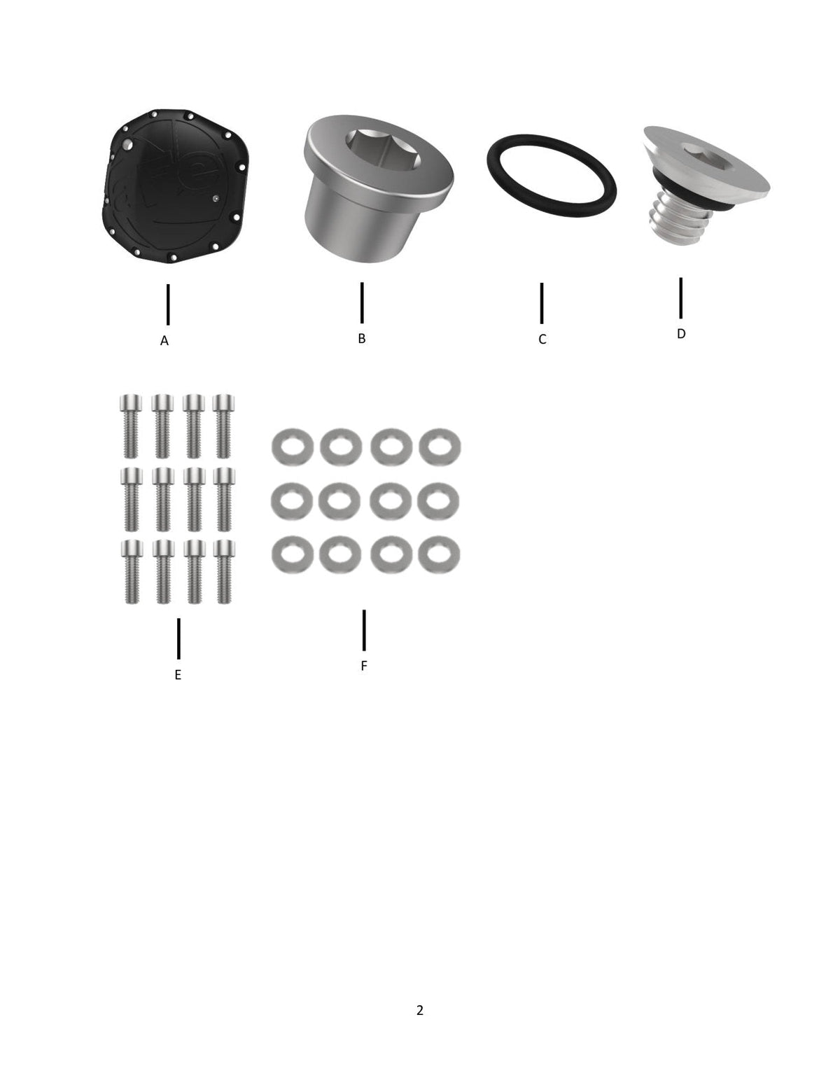 aFe POWER Differential Cover Jeep Wrangler (JL) 18-25/ Gladiator (JT) 20-25 (Dana M210)