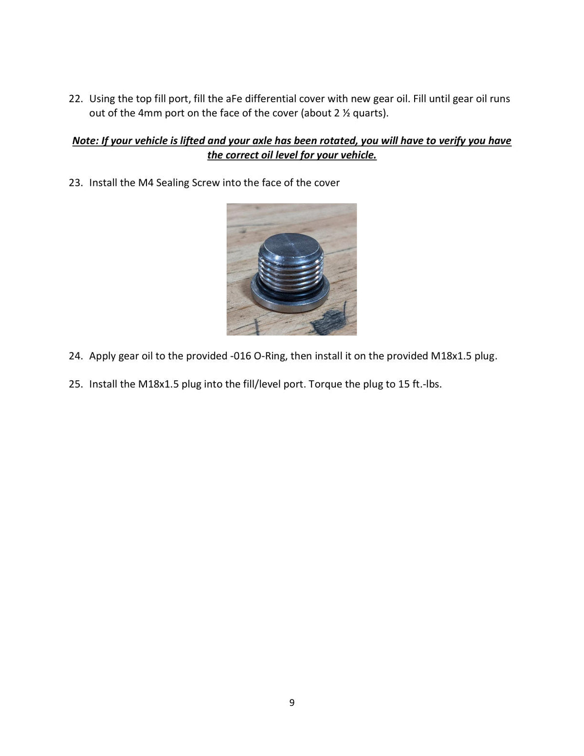 aFe POWER Differential Cover Jeep Wrangler (JL) 18-25 L4-2.0L (t)/ V6-3.6L (Dana M220)