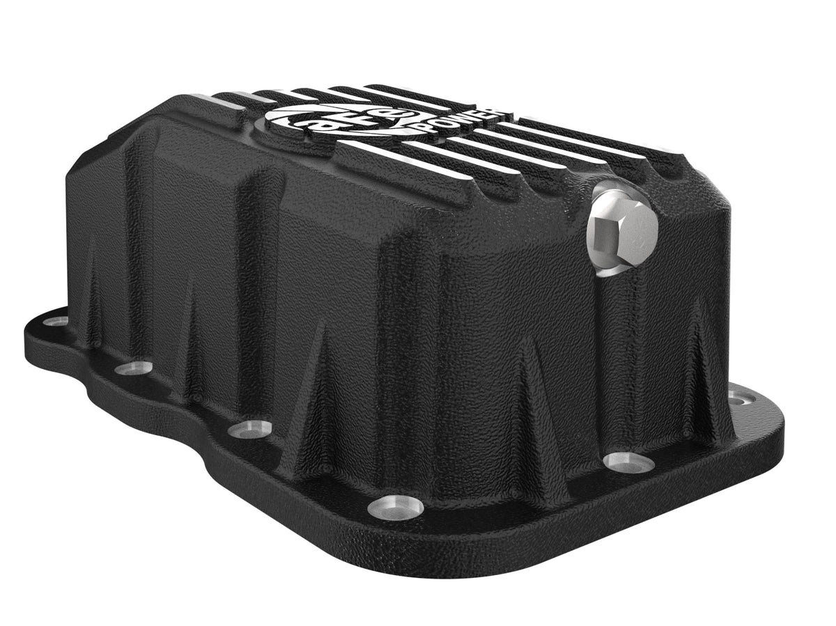 aFe POWER Transmission Pan Jeep Wrangler (JL) 18-25 L4-2.0L- Black
