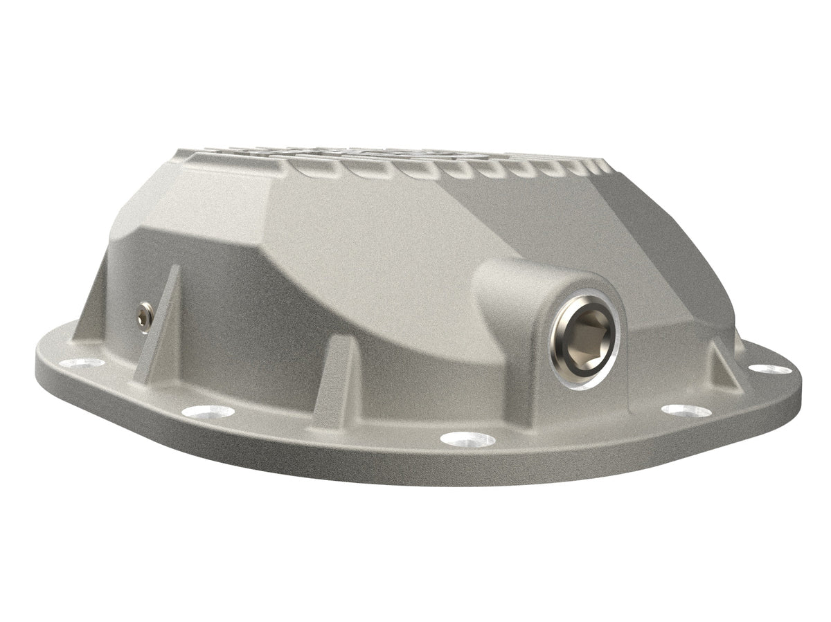 aFe 90-14 Ford F-150 Rear Differential Cover - Raw w/ Machined Fins