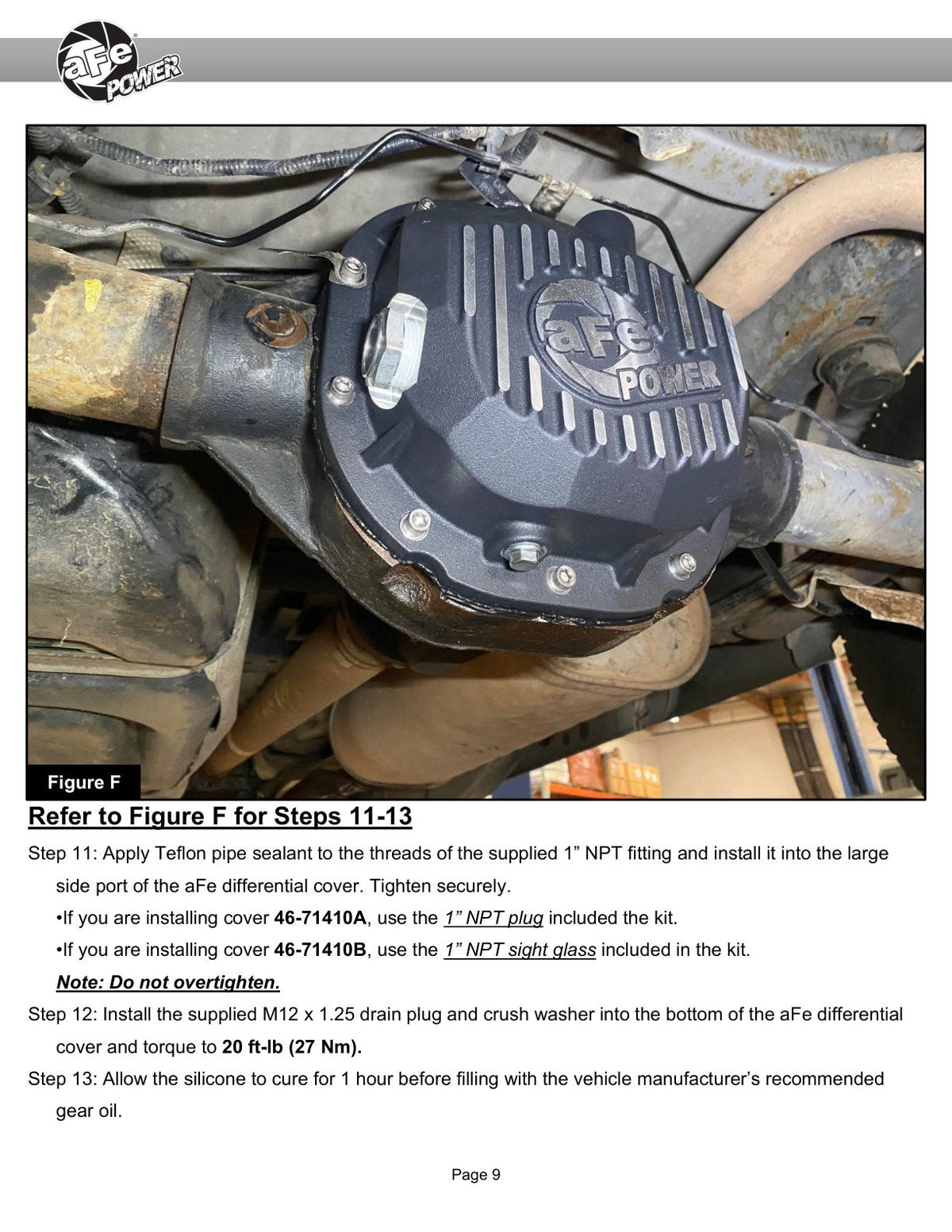 aFe 90-14 Ford F-150 Rear Differential Cover - Raw w/ Machined Fins