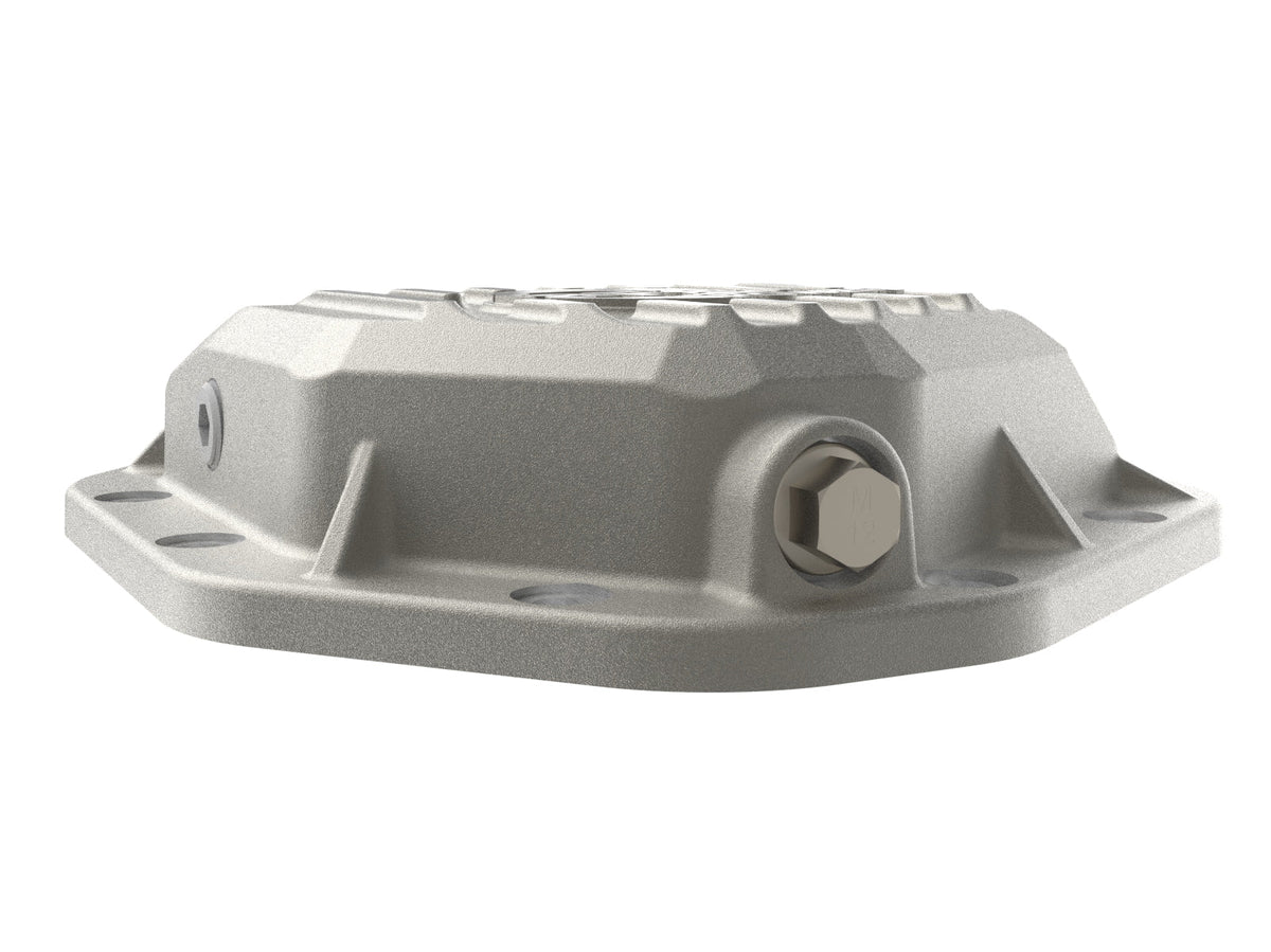 aFe 19-25 GM Trucks Front Diff Cover - Raw w/ Machined Fins