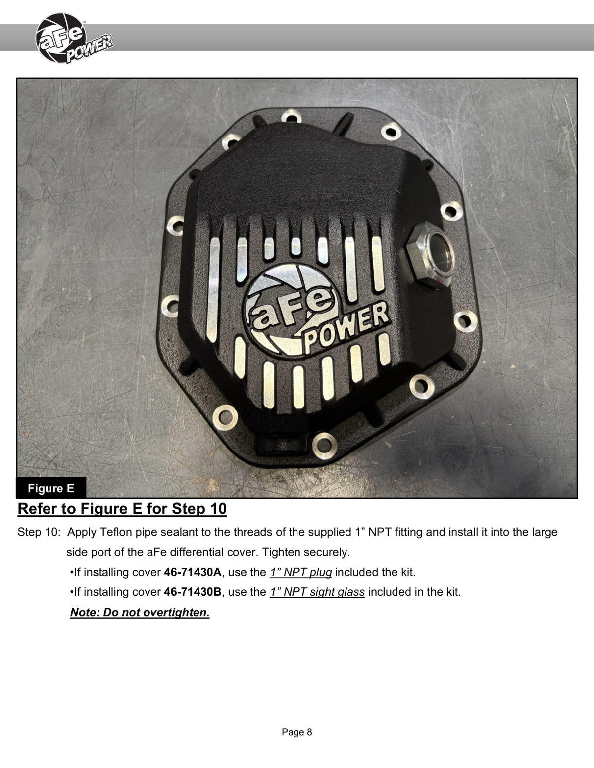 aFe 19-25 GM Trucks Front Diff Cover - Black w/ Machined Fins