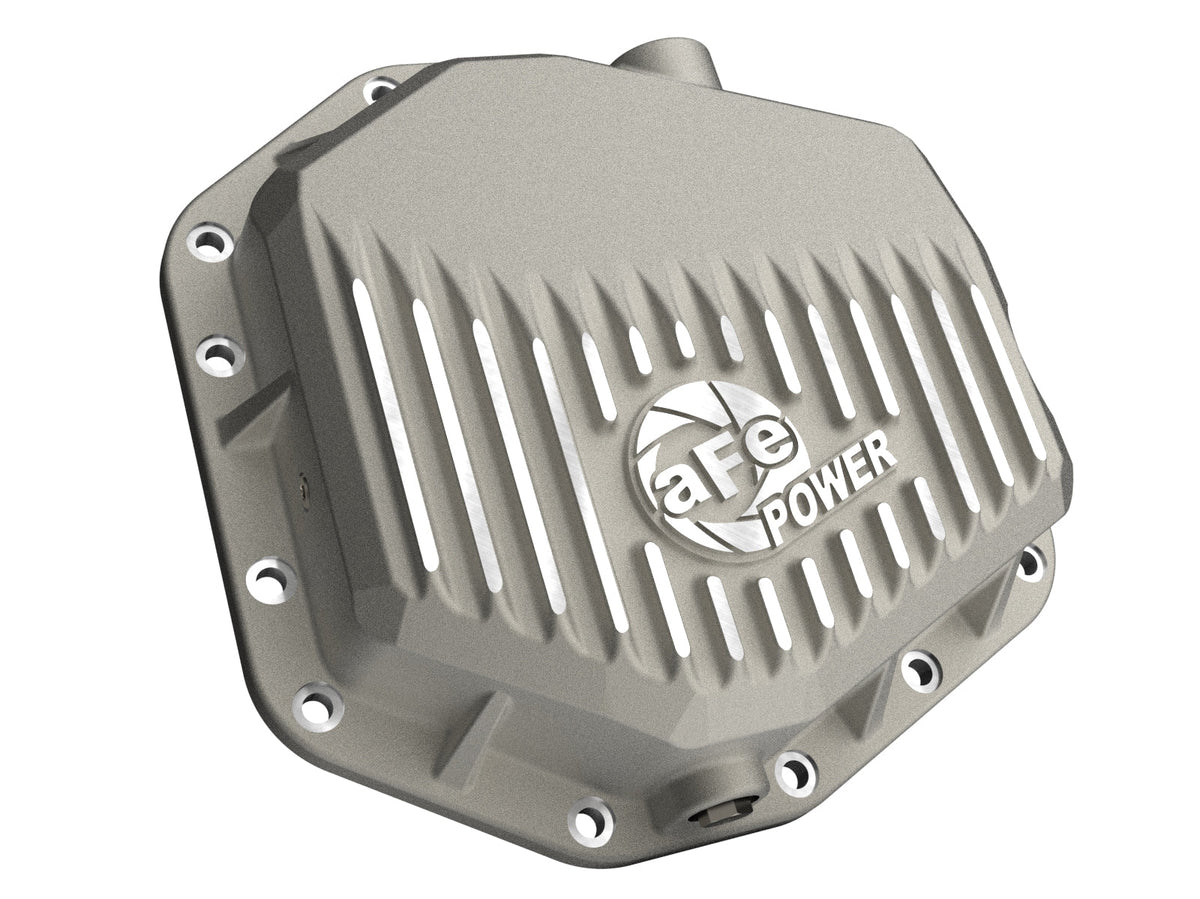 aFe 22-25 Ford Bronco Raptor V6 Rear Diff Cover - Raw w/ Machined Fins