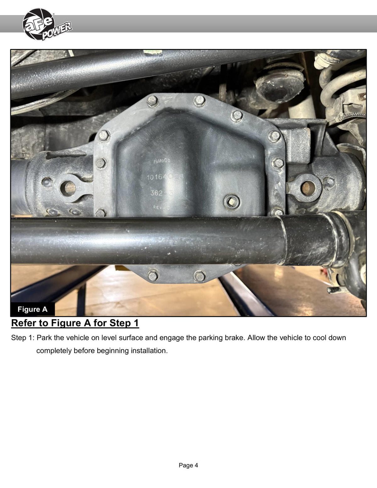 aFe POWER Street Series Front Diff Cover Raw w/ Machined Fins Ford F-250/350 23-26(Dana M235)