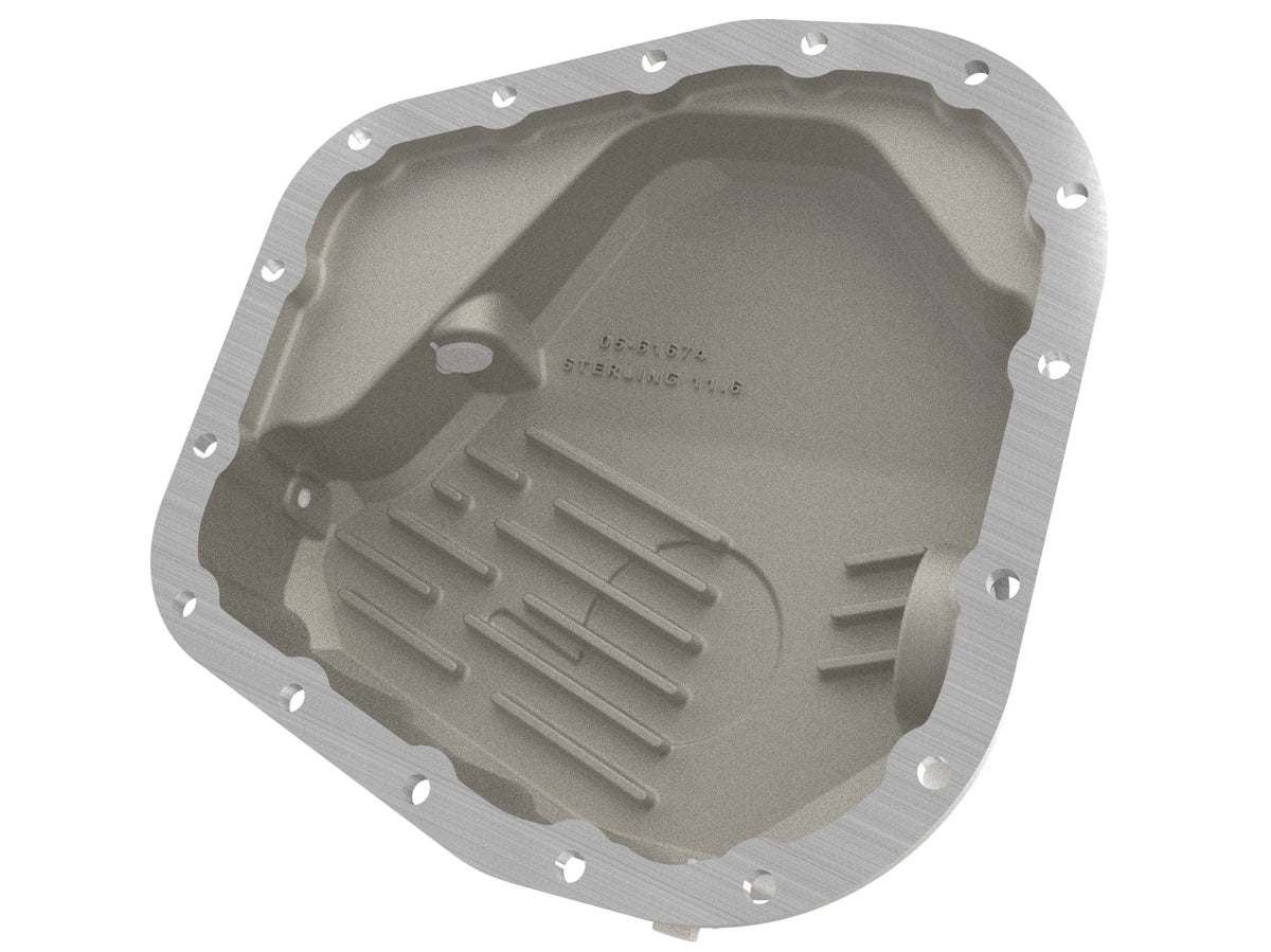aFe POWER Street Series Rear Diff Cover Raw w/ Machined Fins Ford F-250/350 23-26 (Sterling 11.6)