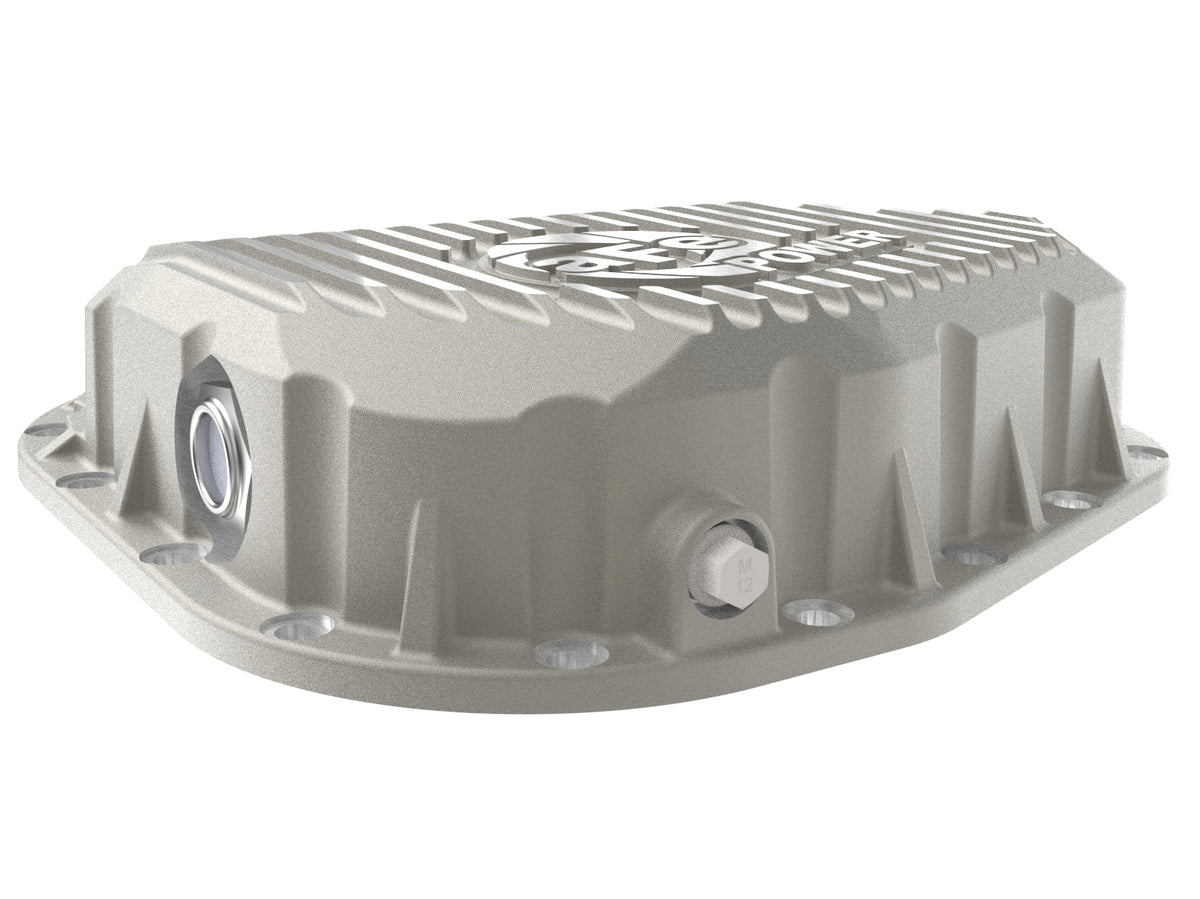 aFe POWER Street Series Rear Diff Cover Raw w/ Machined Fins Ford F-250/350 23-26 (Sterling 11.6)