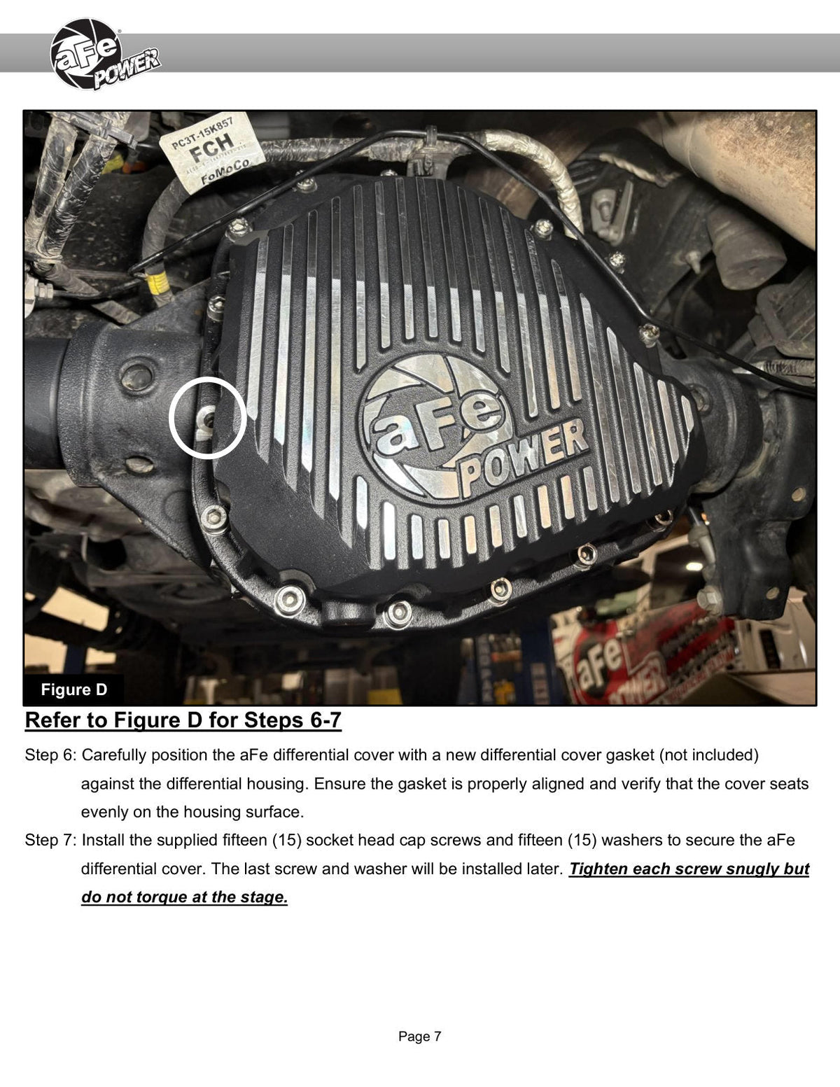 aFe POWER Street Series Rear Diff Cover Raw w/ Machined Fins Ford F-250/350 23-26 (Sterling 11.6)