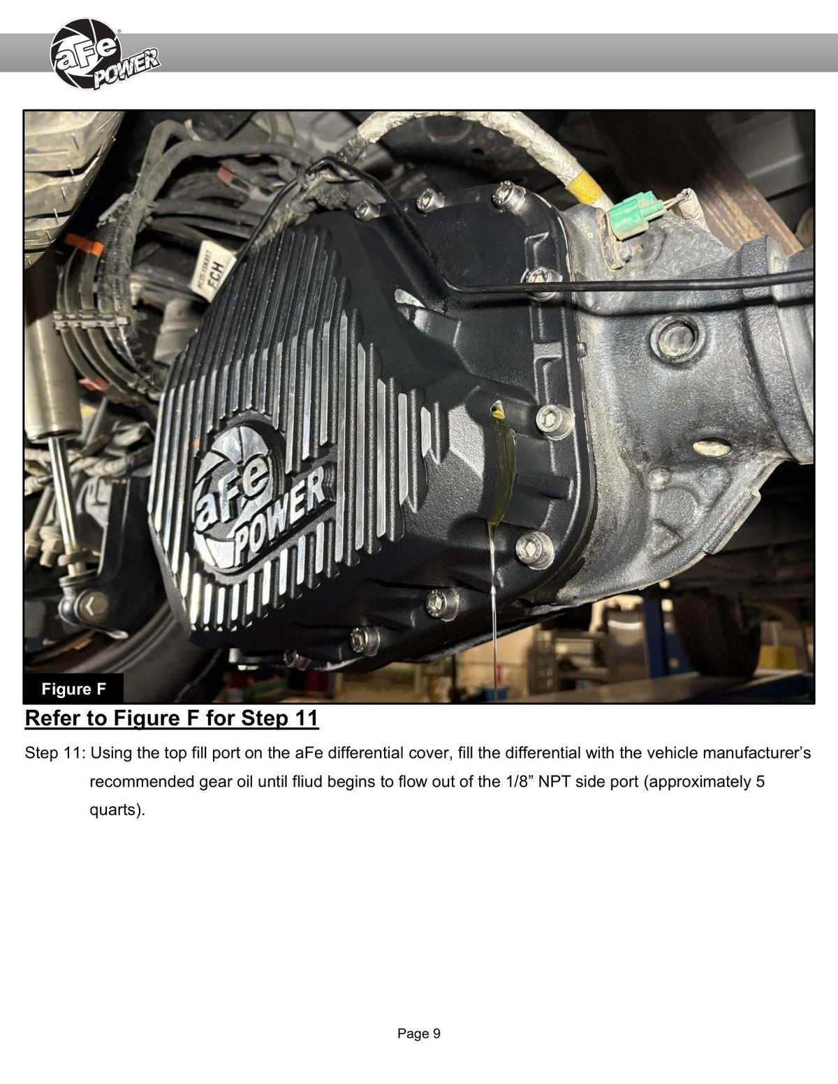 aFe POWER Street Series Rear Diff Cover Raw w/ Machined Fins Ford F-250/350 23-26 (Sterling 11.6)