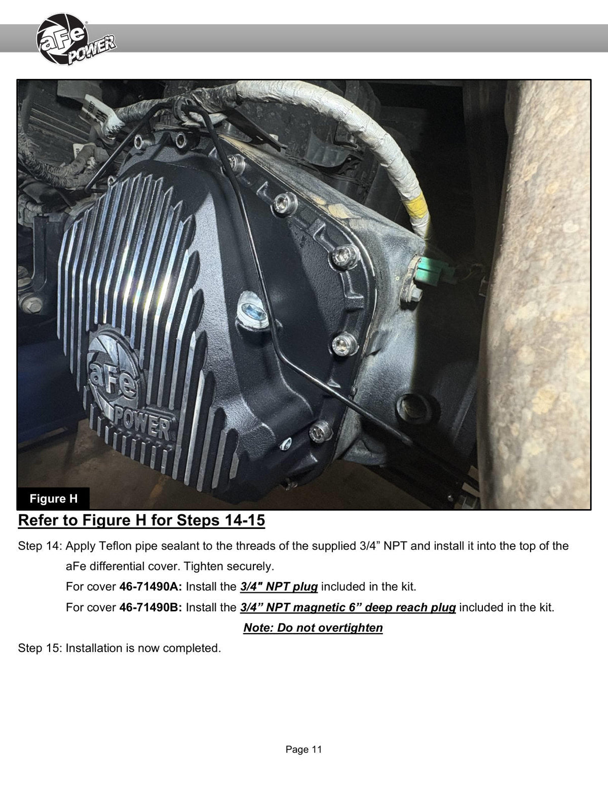 aFe POWER Street Series Rear Diff Cover Raw w/ Machined Fins Ford F-250/350 23-26 (Sterling 11.6)
