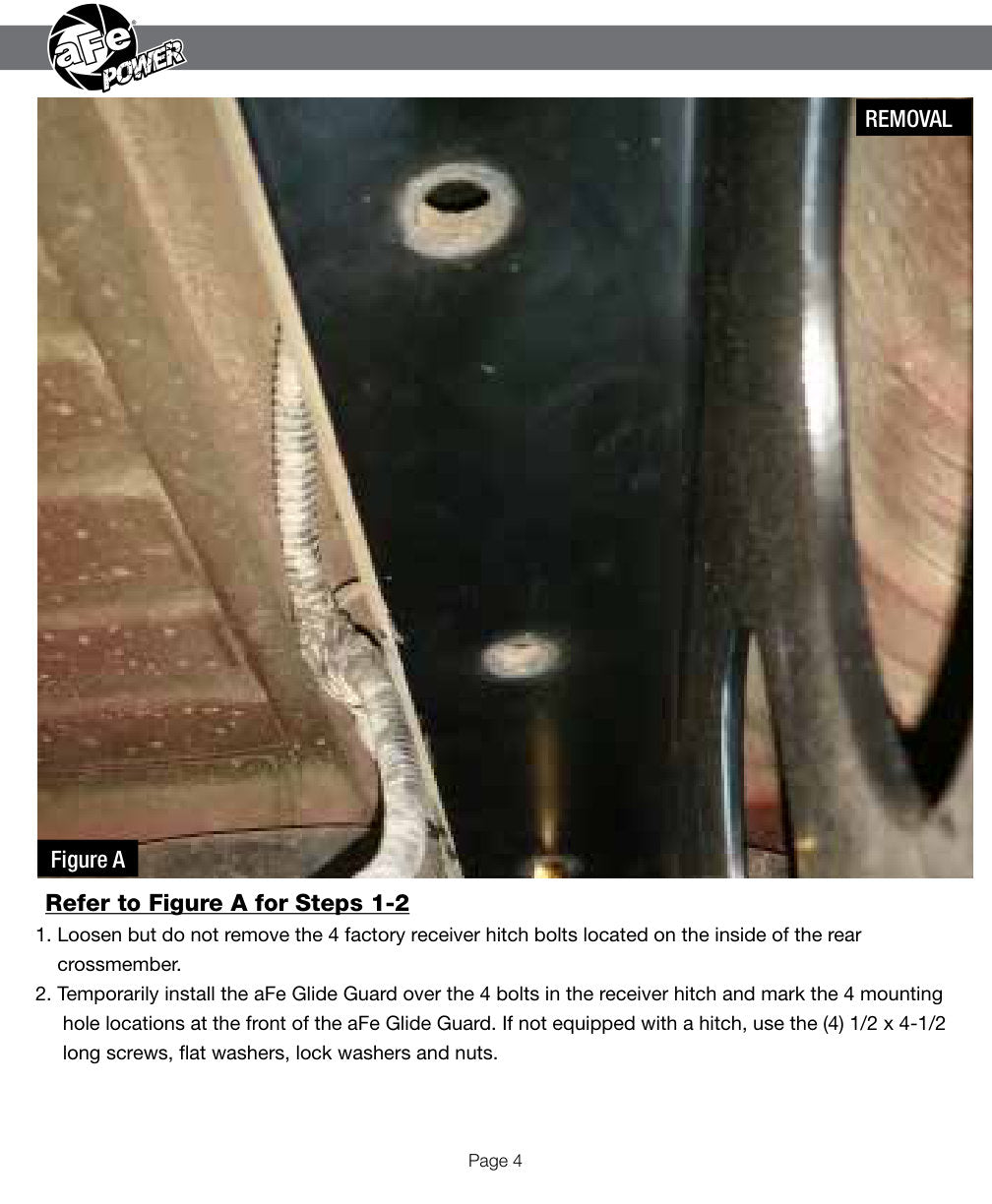 aFe Power Cover Glide Guard On Board Compressor Mount 07-14 Jeep Wrangler JK V6 3.6L-3.8L