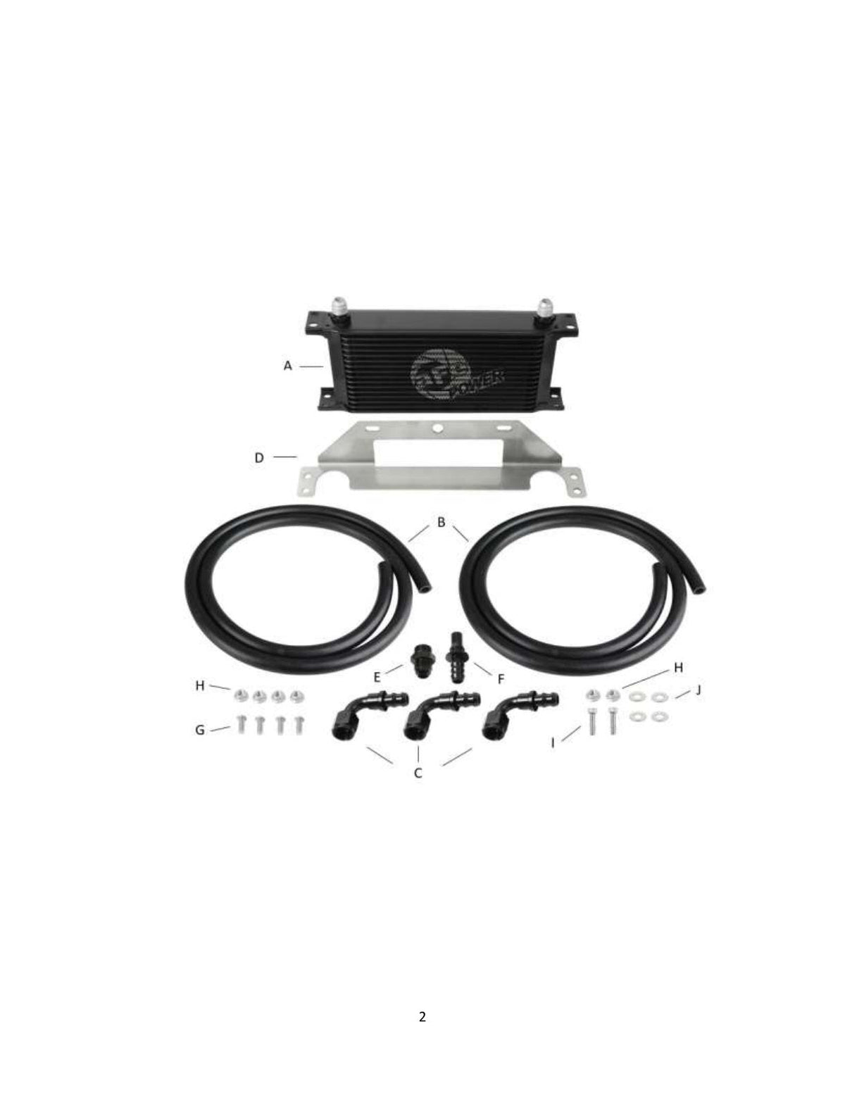 aFe Bladerunner Auto. Transmission Oil Cooler Kit 10-12 Ram Diesel Trucks L6 6.7L (td)