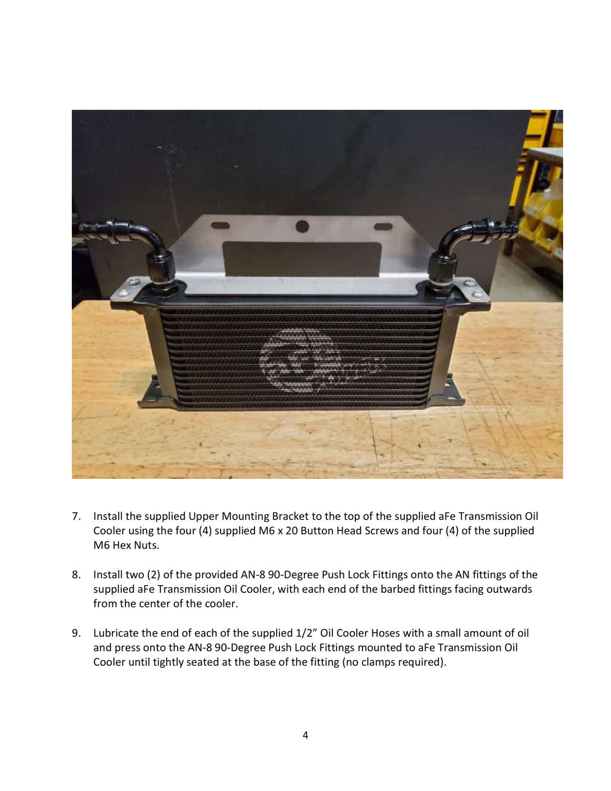 aFe Bladerunner Auto. Transmission Oil Cooler Kit 10-12 Ram Diesel Trucks L6 6.7L (td)