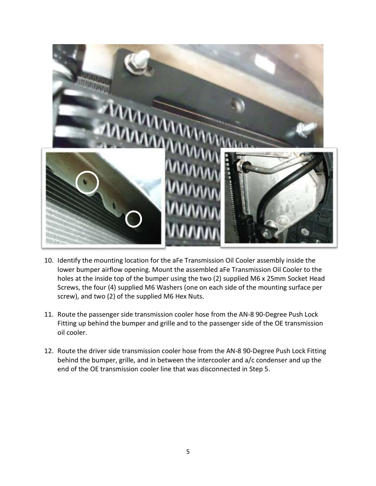 aFe Bladerunner Auto. Transmission Oil Cooler Kit 10-12 Ram Diesel Trucks L6 6.7L (td)
