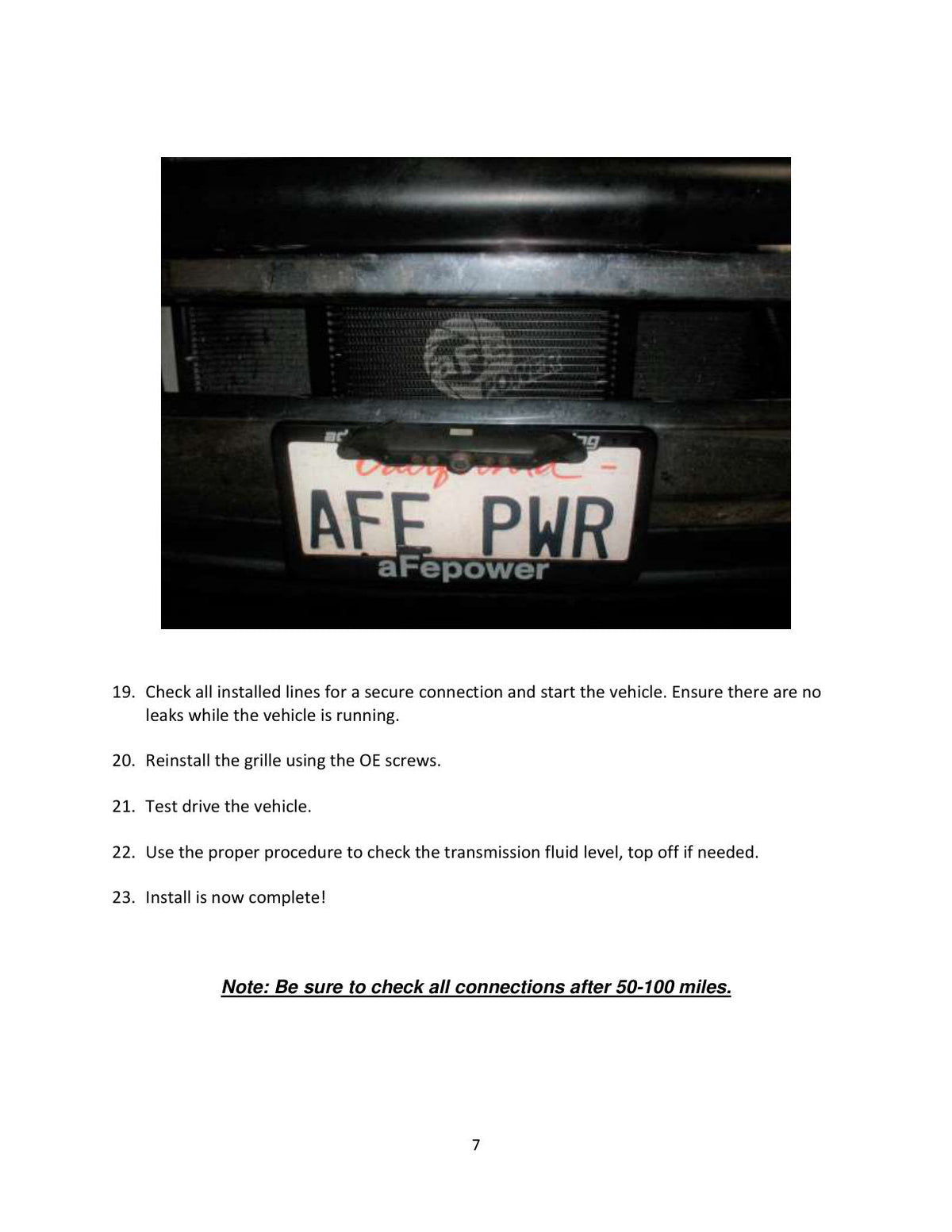 aFe Bladerunner Auto. Transmission Oil Cooler Kit 10-12 Ram Diesel Trucks L6 6.7L (td)