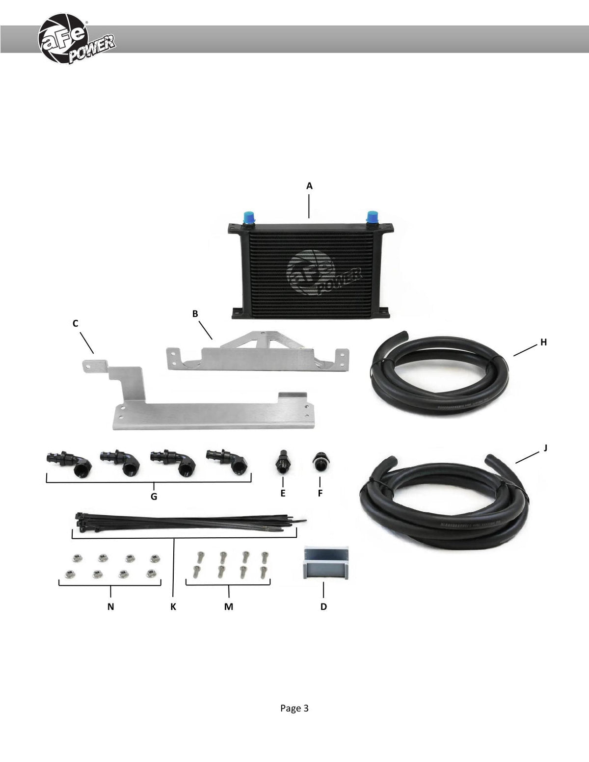 aFe 15-20 Ford F-150 6R80/10R80 BladeRunner Transmission Oil Cooler Kit
