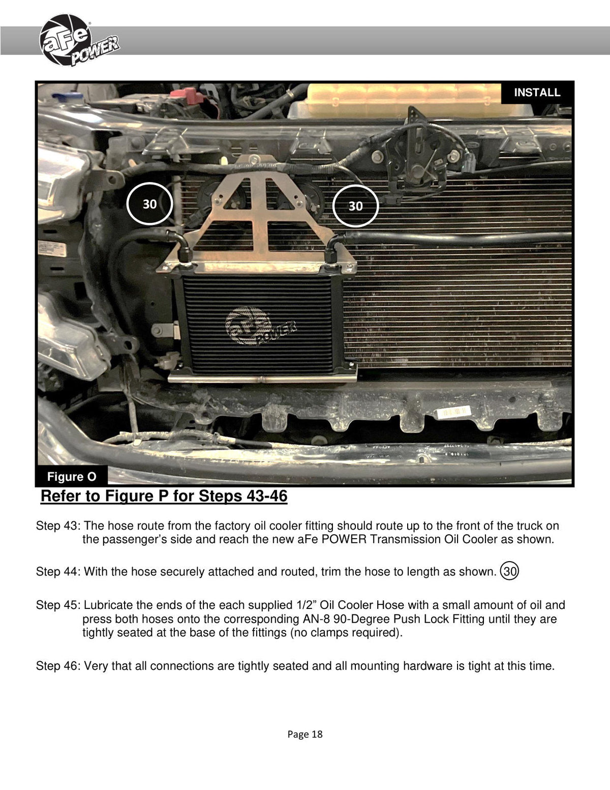 aFe 15-20 Ford F-150 6R80/10R80 BladeRunner Transmission Oil Cooler Kit