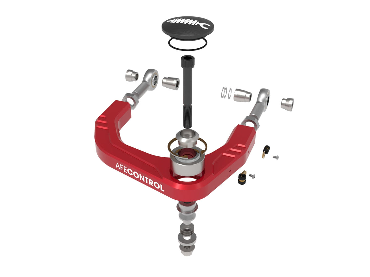 aFe Control 24-26 Toyota Tacoma Upper Control Arms - Set (Red)