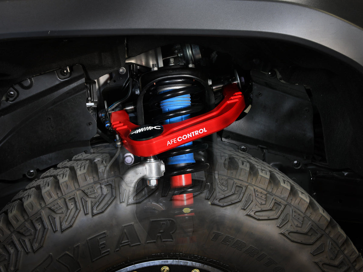 aFe Control 24-26 Toyota Tacoma Upper Control Arms - Set (Red)