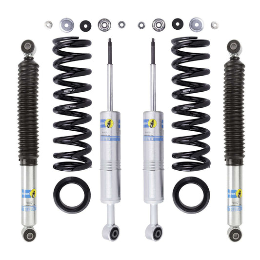 Bilstein 6112 Strut & Spring + Rear B8 5100 Shocks Set w/0-2.75" lift - 2015-2022 GMC Canyon 4WD RWD