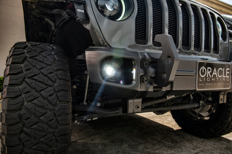 Oracle Jeep Wrangler JK/JL/JT High Performance W LED Fog Lights - Amber
