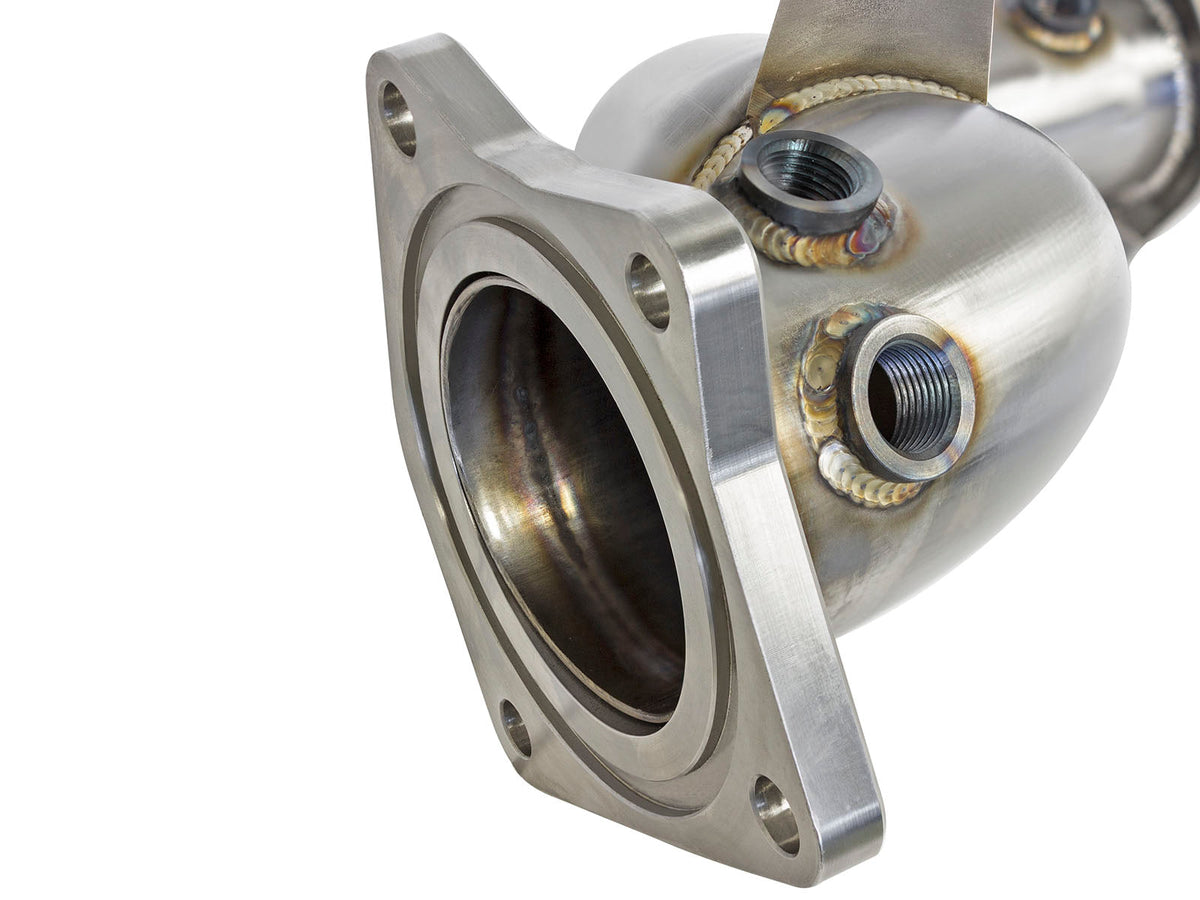 aFe Twisted Steel Down-Pipe Catted 13-16 Cadillac ATS L4-2.0L (t)