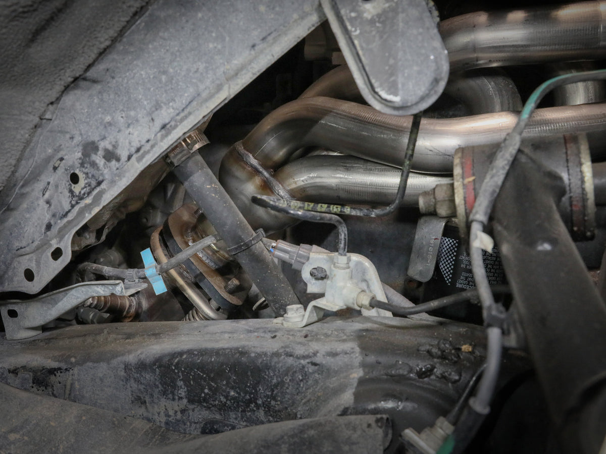 aFe Twisted Steel 05-22 Toyota Tacoma Long Tube Header 304 Stainless Steel