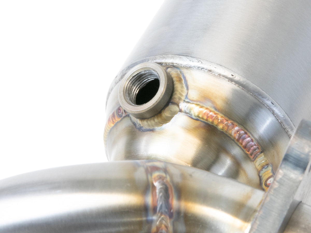 aFe 08-13 BMW 128i (E82/88) L6 3.0L Twisted Steel 304 Stainless Steel Long Tube Header w/ Cat