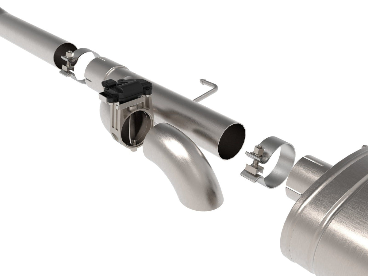 aFe 21-26 Ford F150 Tremor Gemini XV 3IN 304SS Cat-Back Exhaust Dual Rear Exit w/Black Tips
