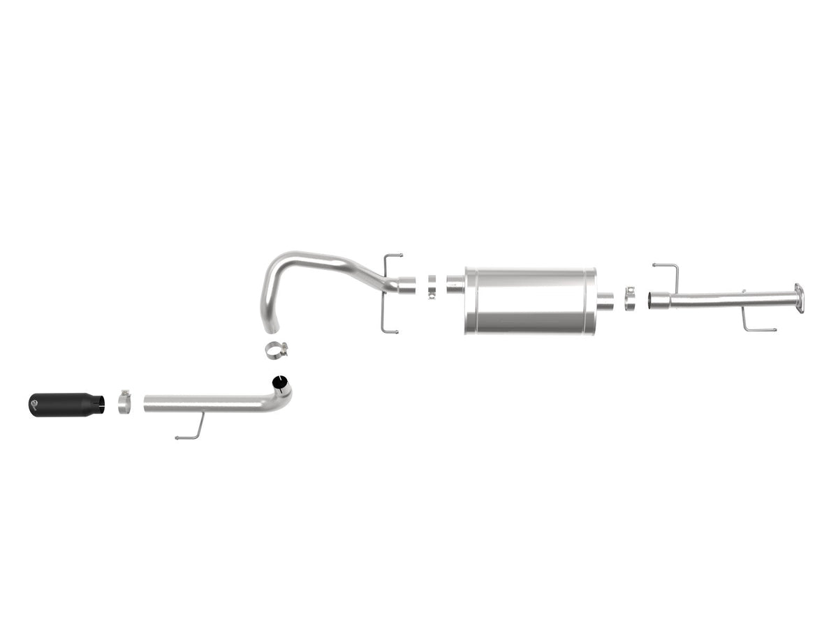 aFe MACH Force XP 2.5in 304-SS Exhaust Cat-Back w/ Black Tip 10-19 Toyota 4Runner V6-4.0L