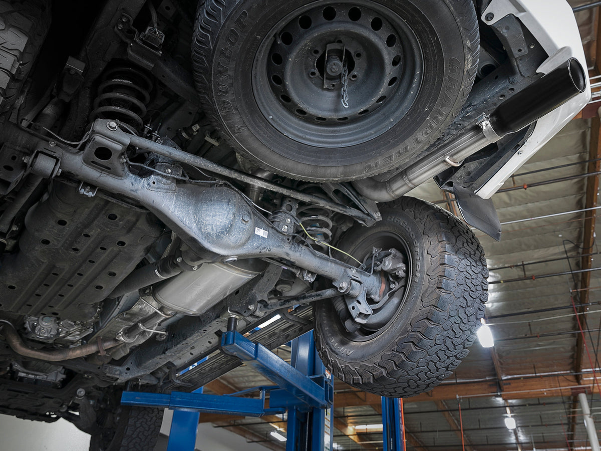 aFe MACH Force XP 2.5in 304-SS Exhaust Cat-Back w/ Black Tip 10-19 Toyota 4Runner V6-4.0L
