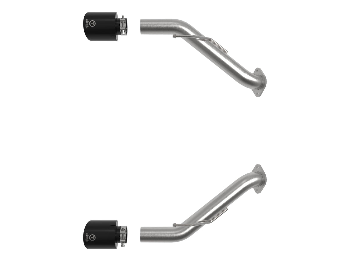 aFe 2023 Nissan Z V6-3.0L (tt)Takeda Stainless Steel Axle-Back Exhaust System w/ Carbon Fiber Tip