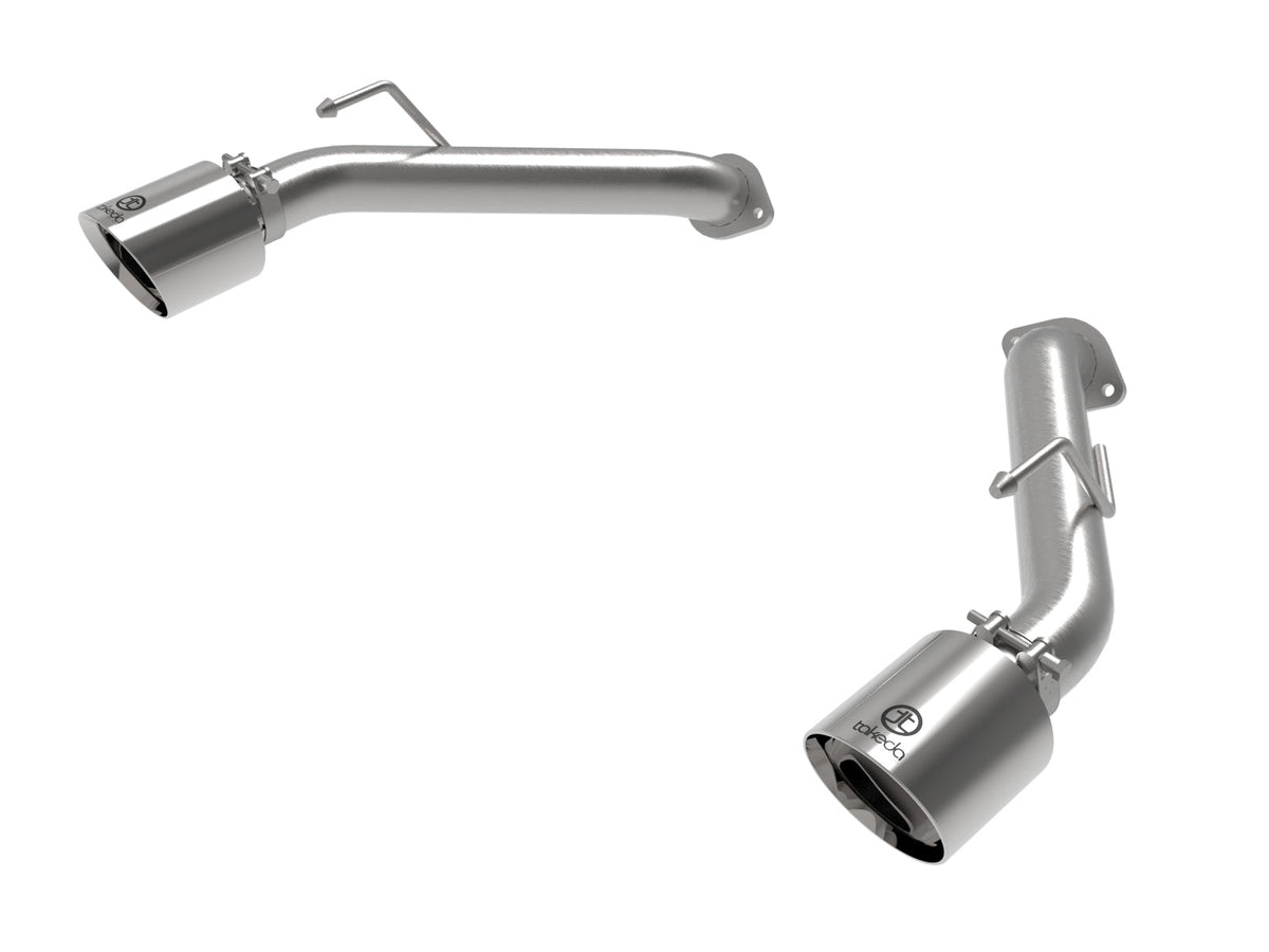 aFe 2023 Nissan Z V6-3.0L (tt)Takeda Stainless Steel Axle-Back Exhaust System w/ Carbon Fiber Tip