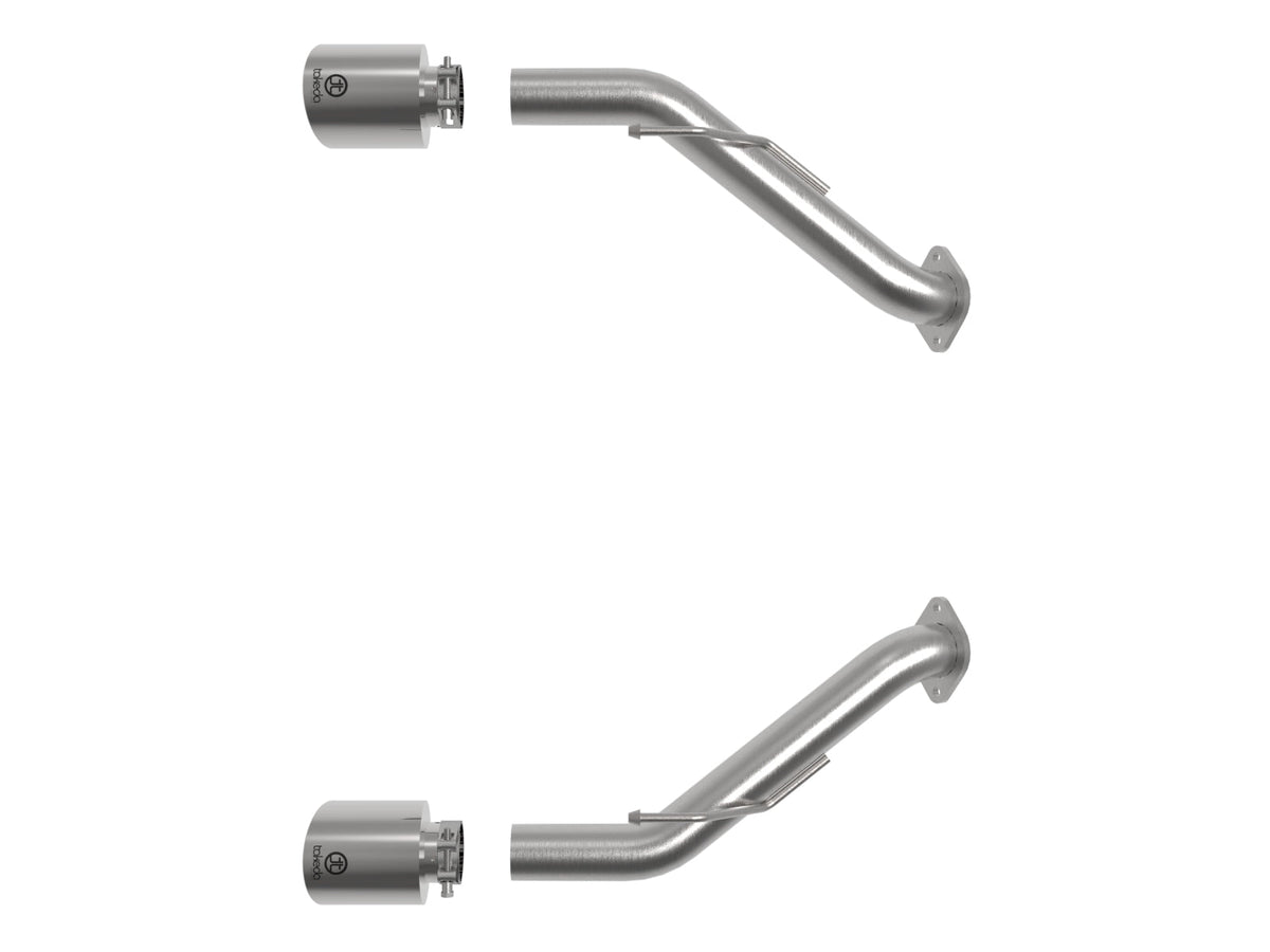 aFe 2023 Nissan Z V6-3.0L (tt)Takeda Stainless Steel Axle-Back Exhaust System w/ Carbon Fiber Tip