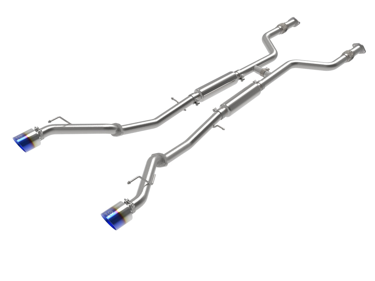 aFe POWER Takeda 2023 Nissan Z 2 1/2in 304 SS Cat-Back Exhaust System w/ Carbon Fiber Tips