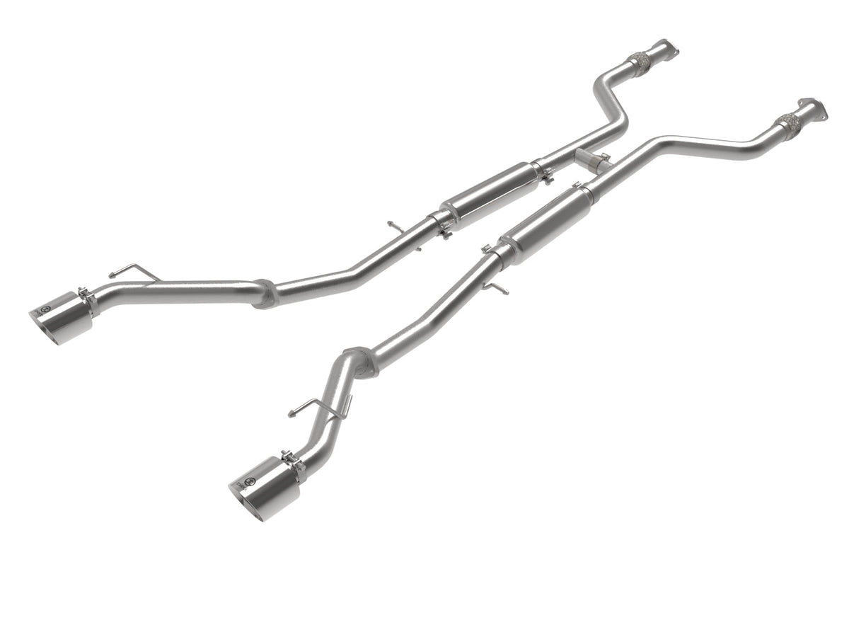 aFe POWER Takeda 2023 Nissan Z 2 1/2in 304 SS Cat-Back Exhaust System w/ Blue Flame Tips