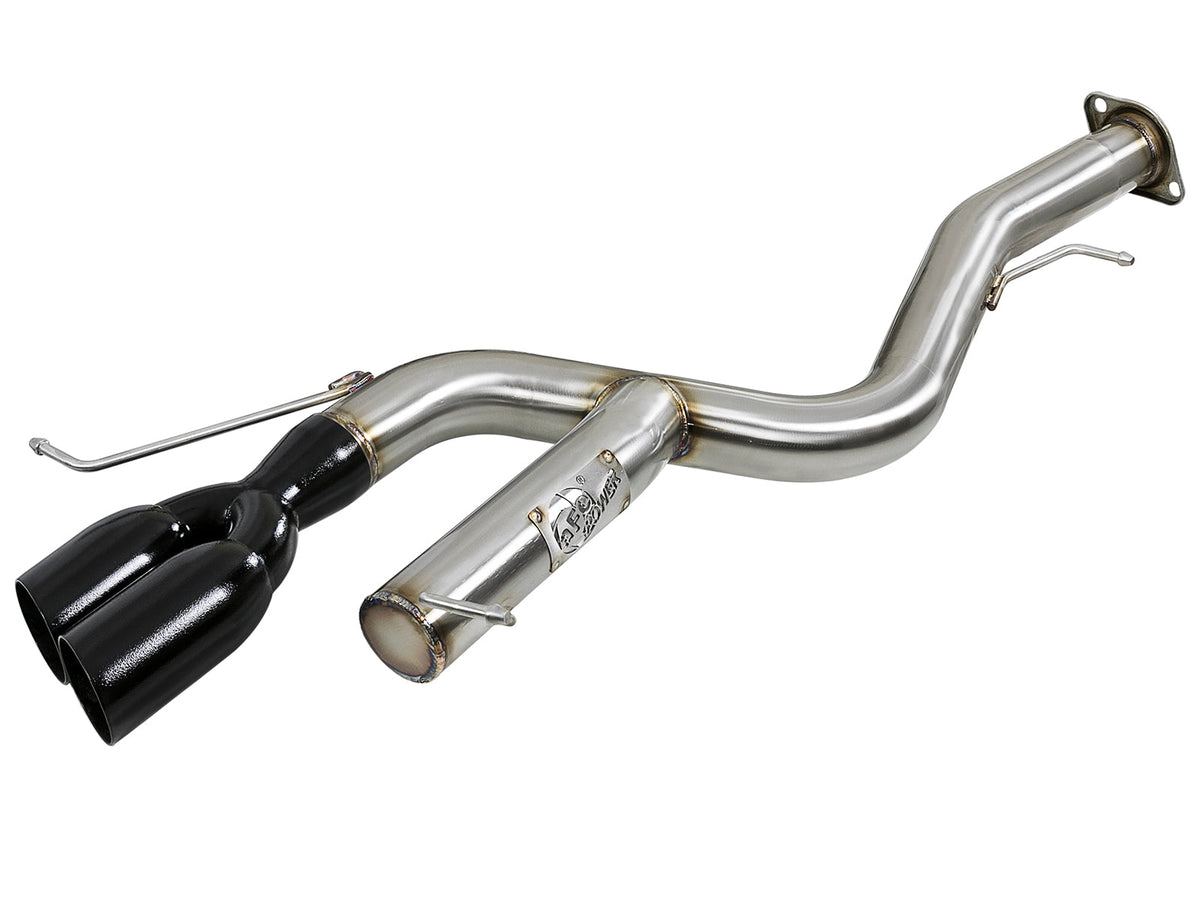 aFe MACH Force XP 08-13 BMW 135i L6-2.0L N54/N55 3in. 304 SS Axle-Back Exhaust w/Black Tips