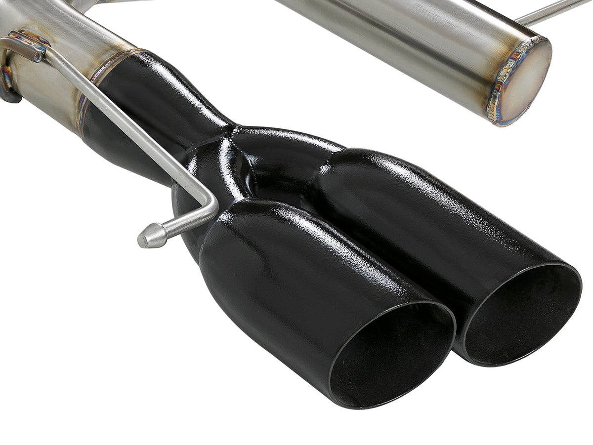 aFe MACH Force XP 08-13 BMW 135i L6-2.0L N54/N55 3in. 304 SS Axle-Back Exhaust w/Black Tips
