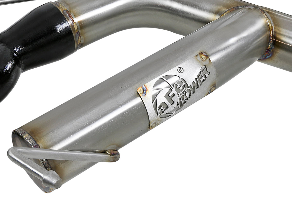 aFe MACH Force XP 08-13 BMW 135i L6-2.0L N54/N55 3in. 304 SS Axle-Back Exhaust w/Black Tips