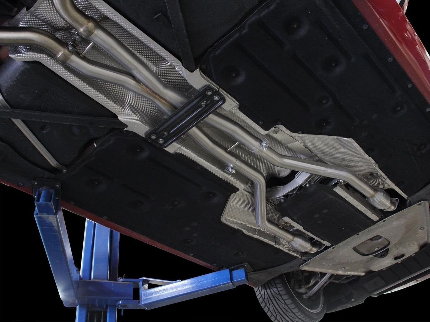 aFe Mach Force-Xp X-Pipe 2-1/2 IN 304 Stainless Steel w/ Cat & Resonator - BMW E9X M3