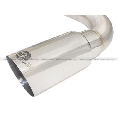 aFe MACHForce XP SS-304 Polish Tip 2.5in Dia Cat Back Exhaust 12-14 BMW 335i (F30) 3.0L (t)